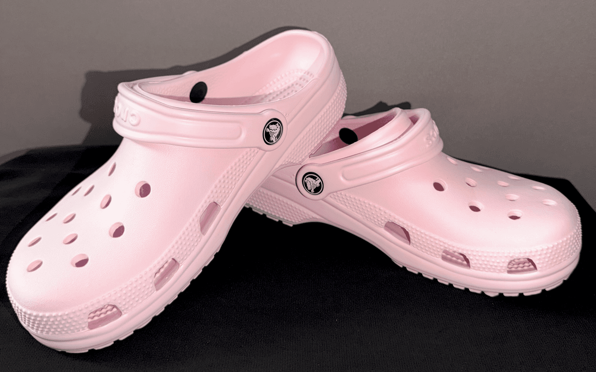 Crocs rosa pastel